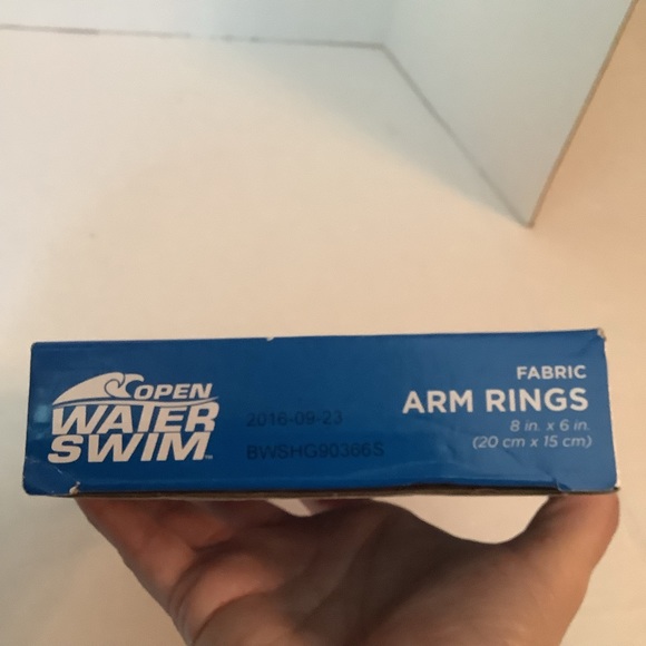 Open Water Swim Kids Fabric Arm Rings Pink New Ages 3-6 - Picture 3 of 9